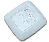 TCL 超五类 双口信息面板